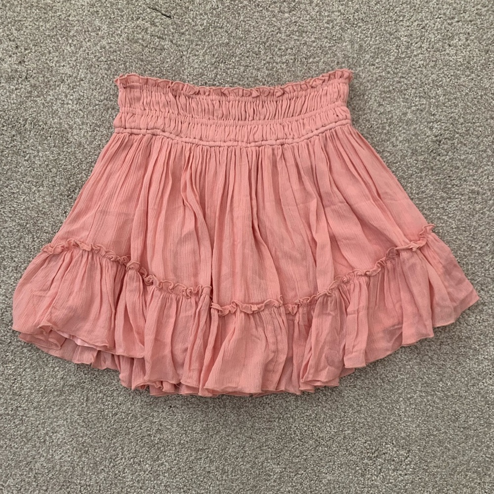 papermoon emberly smocked skirt size small new with tags